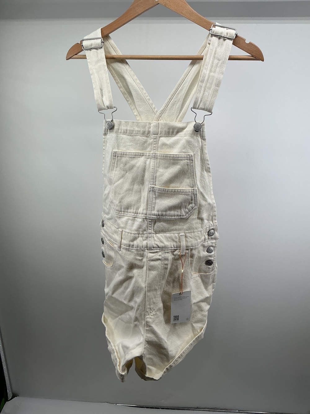 100% Organic Denim Shortalls